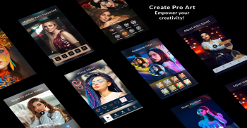 Create Pro Art: Photo Editor - Collage Maker screenshot 1