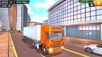 City Truck Driving Simulator Free screenshot 6