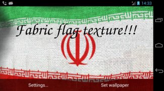 Iran Flag Live Wallpaper screenshot 2