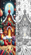 Coloring Book: Christmas Games screenshot 1