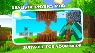 Realistic Physics Mod MCPE screenshot 1