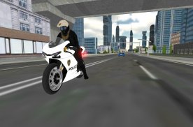 Police Moto Bike Simulator 3D screenshot 4