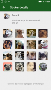 🐶 Novo cão Memes Adesivos (WAstickerApps) screenshot 5