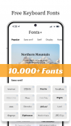 Font Keyboard: Text Fonts+ screenshot 4