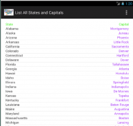 US States and Capitals screenshot 2