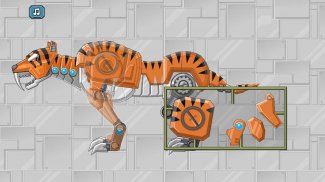 Toy Robot Rampage Smilodon War screenshot 1