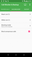 Call Blocker &Call Logs Backup screenshot 3