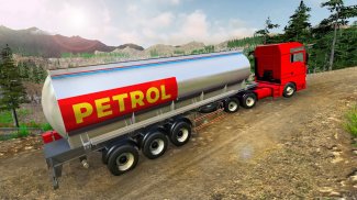 Oil Tanker Offroad Truck Simulator: Driving games screenshot 1