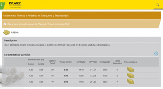 Soluciones Aislamiento ISOVER screenshot 4