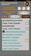 calculer l'ancienneté pour l'avancement d'échelon screenshot 2