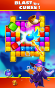 Witch Cube Blast: Free Matching Magic Blast Game screenshot 1