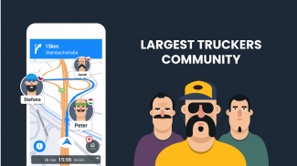 RoadLords - Navegación GPS gratis para camiones screenshot 7