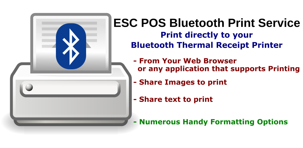 Escpos Bluetooth Print Service - Apk Download For Android | Aptoide