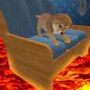 The Floor is Lava Cute Puppy Mania Icon