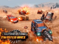 Crushed Cars 3D - Twisted Racing & Death Battle screenshot 4