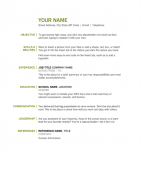 Job Resume Templates screenshot 18