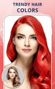 Επαναχρωματισμός haircolor screenshot 0