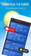 Aplikasi Cuaca - Prakiraan Cuaca Harian screenshot 5
