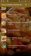 Easy & Healthy Chicken Recipes screenshot 2