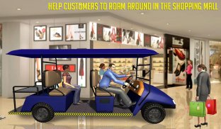 Shopping Mall Easy Taxi Driver Car Simulator Games screenshot 12