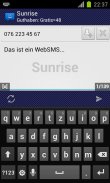 WebSMS: Sunrise Connector screenshot 0