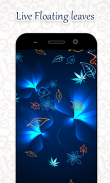 Neon Leaves Live Wallpaper screenshot 3