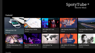 SpotyTube TV - Music(Spotify, Billboard & YouTube) screenshot 2