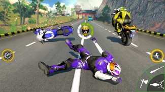 Moto Bike Attack Race 3d games screenshot 3