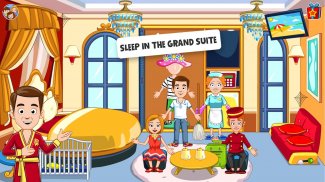 My Town Hotel Games for kids screenshot 6