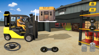 réal chariot élévateur conduite simulateur Jeu 3D screenshot 5