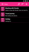 Dagboek app met slot screenshot 0