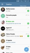 Telefun Fake chat maker Prank screenshot 2