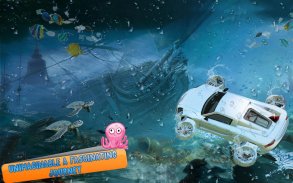 Underwater Flying Car Game screenshot 1