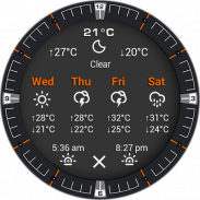 Hybrid 3D Watch Face screenshot 1