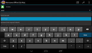 Warsaw Offline City Map Lite screenshot 4