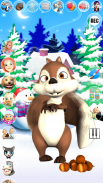 Talking Squirrel Frozen Forest screenshot 3