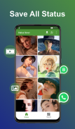 Status Saver - สถานะการบันทึกด่วนสำหรับ WhatsApp screenshot 1