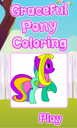 Coloring Game-Pony screenshot 3