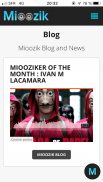 Mioozik | Electronic Press Kits for Music Industry screenshot 1