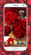 Red Roses Live Wallpaper HD screenshot 0