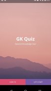 GK - General Knowledge Quiz App screenshot 0