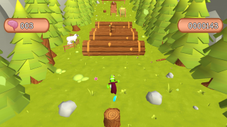 Running Pikhoofd: Unity Stylized Forest Run Game screenshot 7