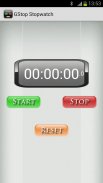 GStop Stoppuhr - Chronometer screenshot 0