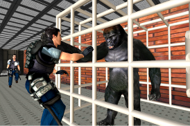 गोरिल्ला एस्केप सिटी जेल सर्वाइवल screenshot 15