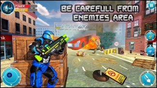 Robot Shooting Counter Terrorist Attack: fps shoot screenshot 0