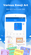 Pesan SMS - Messenger Emoji screenshot 7