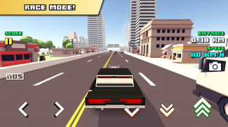 Blocky Car Racer - racing game screenshot 1