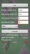 LED Resistor Calculator screenshot 1