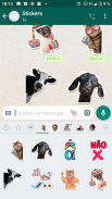 Figurinhas engraçadas para WhatsApp WAStickerApps screenshot 5