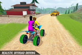 ATV Bike Taxi Sim 2021 screenshot 3